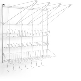 Półka wieszak na worki i akcesoria cukiernicze do szprycowania - HENDI 550113