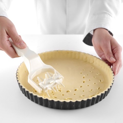 Rolka dziurkująca wałek do nakłuwania ciasta kruchego Kitchen Line 77x210mm - HENDI 515037