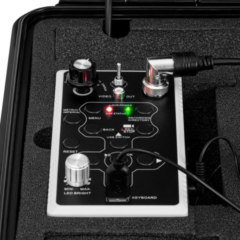 Endoskop kamera inspekcyjna LCD TFT 9'' śr. rur 70-300 mm dł. 60 m