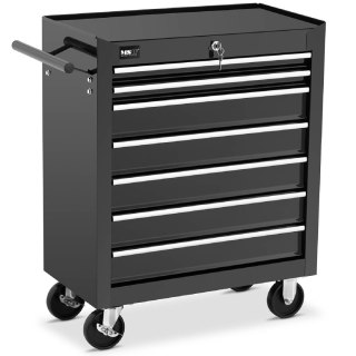 Wózek szafka warsztatowa narzędziowa mobilna z uchwytem 7 szuflad