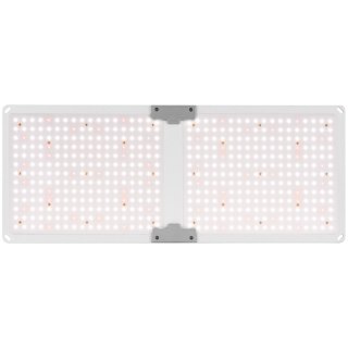 Lampa do uprawy wzrostu roślin pełne spektrum 60 x 24 cm 468 LED 220 W srebrna
