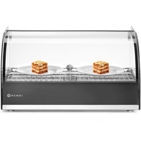 Witryna grzewcza do ekspozycji ciepłych potraw 1 x GN1/1 400W - Hendi 273982