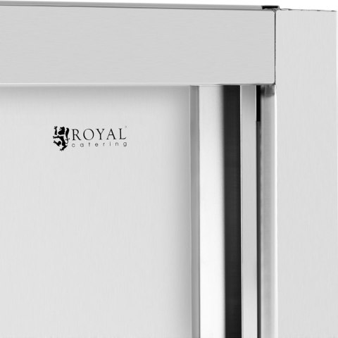 Szafa gastronomiczna magazynowa ze stali nierdzewnej drzwi suwane 120 kg 100 x 50 x 180 cm