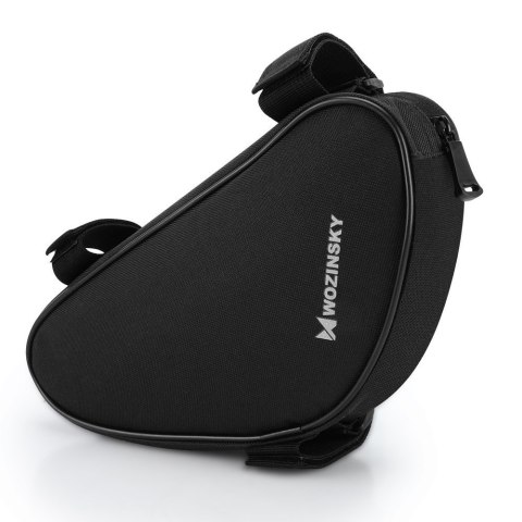 Torba rowerowa na ramę roweru 1.5 l czarny