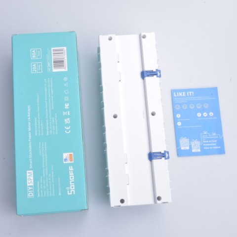 Inteligentny przełącznik miernik zużycia prądu mocy WiFi Ethernet SPM-4Relay