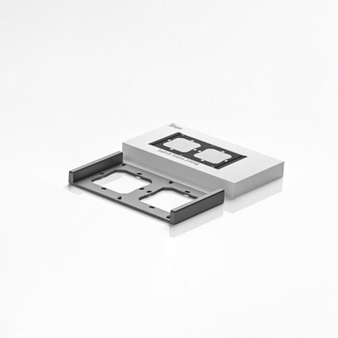 Ramka montażowa podwójna do instalacji przełączników ściennych M5-80