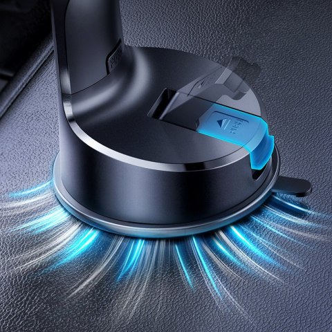 Uchwyt samochodowy do telefonu smartfona kokpit deskę rozdzielczą czarny