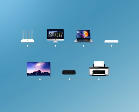 Patchcord kabel przewód sieciowy Ethernet RJ45 Cat 6 UTP 1000Mbps 3m