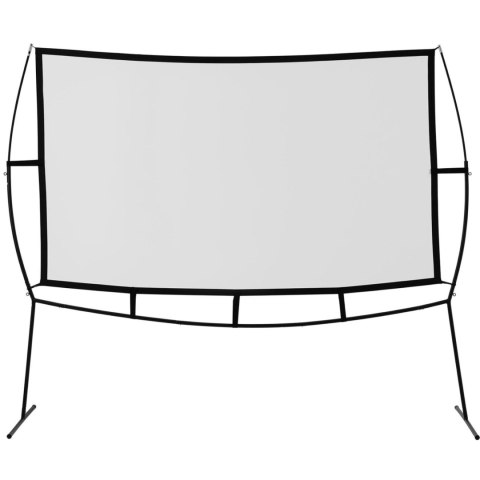 Ekran projekcyjny podłogowy przenośny 100'' 221.4 x 124.5 cm 16:9