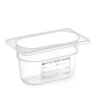 Pojemnik z polipropylenu GN 1/9 wys. 100 mm - Hendi 880555