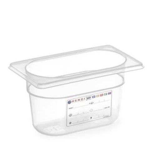 Pojemnik z polipropylenu GN 1/9 wys. 65 mm - Hendi 880562