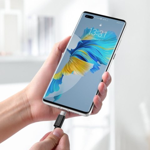 Kabel przewód Superior do Huawei USB - USB-C 11V / 6A SuperCharge 2m - czarny