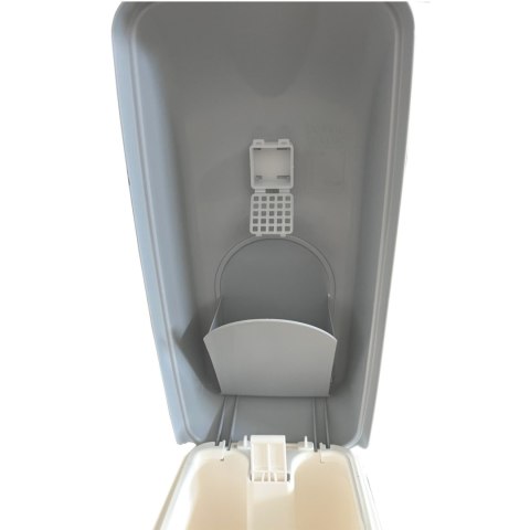 Kosz sanitarny na podpaski z pedałem i pokrywą DESY 17L