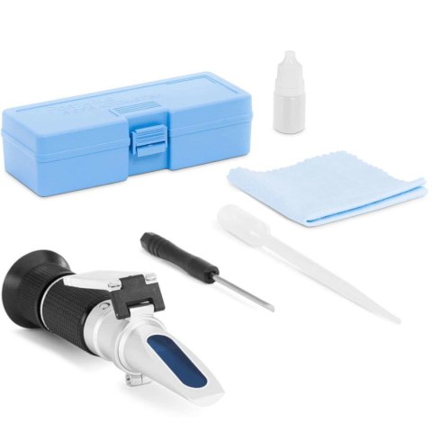 Refraktometr miernik do pomiaru cukru wody w miodzie z dokładnością 1 %