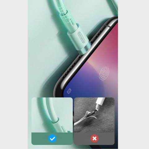 Kabel przewód do iPhone USB - Lightning 2.4A 1.2m biały