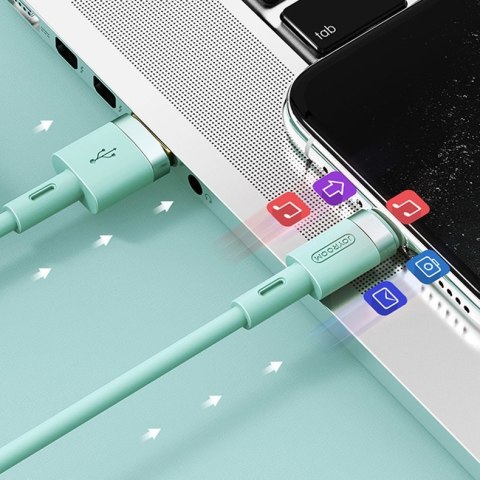 Kabel przewód do iPhone USB - Lightning 2.4A 1.2m czarny