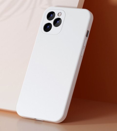 Elastyczne żelowe etui do iPhone 12 Pro Max Liquid Silica Gel Case czerwony