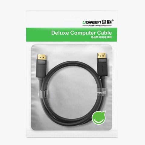 Kabel przewód DisplayPort 1.2 4K 2m czarny