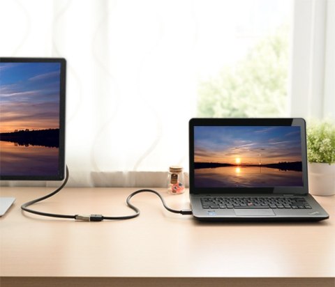 Przedłużacz do kabla przewodu HDMI 1.4v 4K 60Hz 30AWG 2m czarny