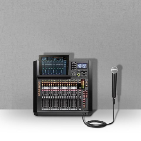 Przejściówka kabel audio do mikrofonu XLR żeński - 6.35 mm jack męski 2m czarny