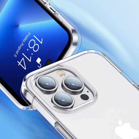 Elastyczne case etui do iPhone 14 Pro Max wytrzymały pokrowiec obudowa przezroczysty 14X