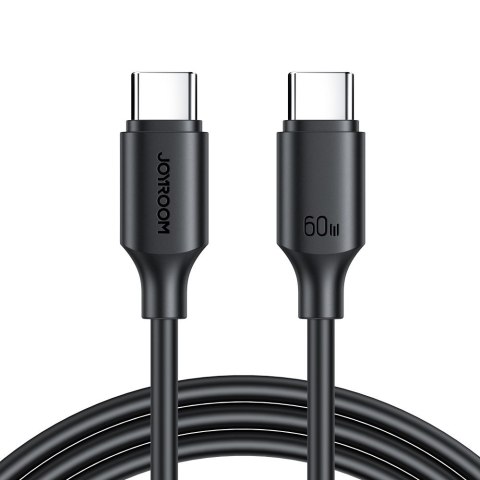 Kabel przewód USB-C - USB-C 480Mb/s 60W 1m czarny