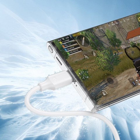 Kabel przewód USB-C - USB-C 480Mb/s 60W 1m czarny