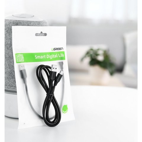 Kabel przewód USB - USB-C 2A 2m czarny