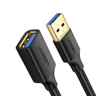 Przedłużacz do kabla przewodu USB 3.0 1.5m czarny