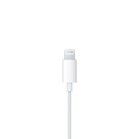 Słuchawki douszne Apple EarPods z końcówką Lightning do iPhone białe