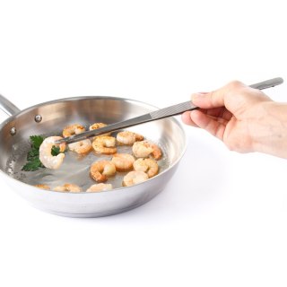 Pinceta pęseta gastronomiczna ze stali nierdzewnej 300 mm - Hendi 680018