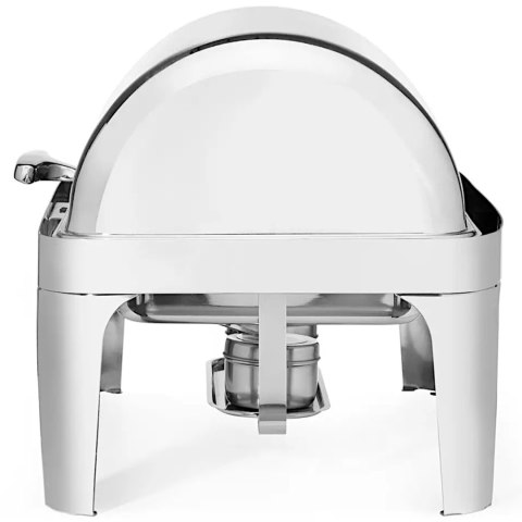 Podgrzewacz do potraw na pastę RollTop GN1/1 65mm stalowy - Hendi 470305