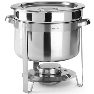 Podgrzewacz na pastę stołowy do zupy stalowy 8 l - Hendi 472507
