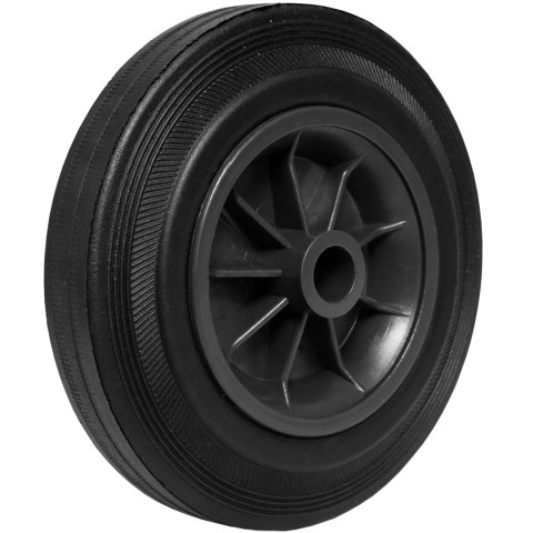 Koło kółko do kontenera wózka przelotowe dewulkanizowane 200/50-100mm