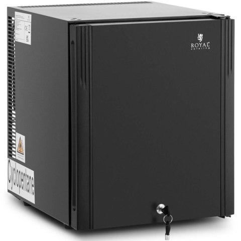 Lodówka chłodziarka hotelowa minibarek zamykany na klucz 58W 25L