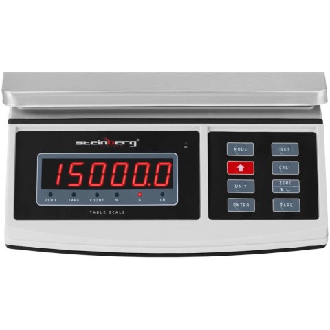 Waga pocztowa platforma 21 x 27cm akumulator + zasilacz 15kg / 0.5g