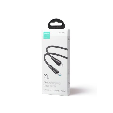 Przewód kabel iPhone Surpass Series USB-C - Lightning 20W 1.2m czarny