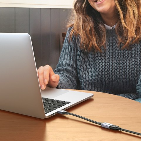 Wytrzymały przedłużacz kabla przewodu USB 3.0 5Gb/s 2m szary