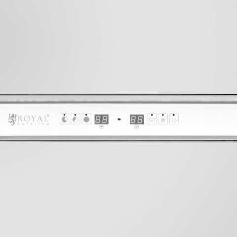 Zmywarka kapturowa do naczyń talerzy szkła kosz 50 x 50 cm do 60 cykli/h 8600 W