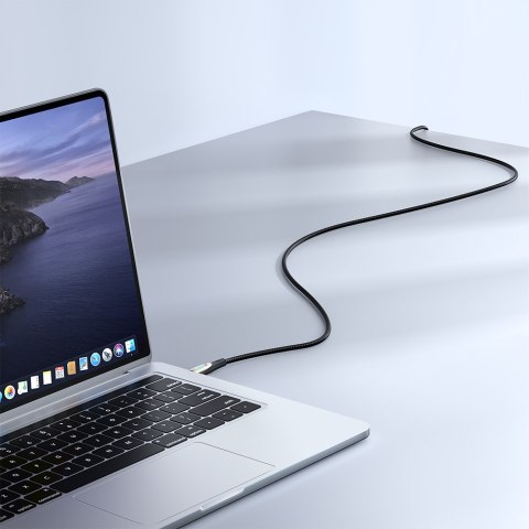 Kabel przewód w oplocie Pioneer Series USB-A - USB-C 100W 1.2m czarny
