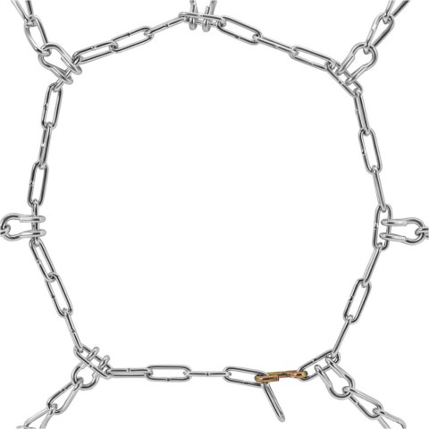 Łańcuchy śniegowe na koła napędowe do traktorka ogrodowego quada - 2 szt.