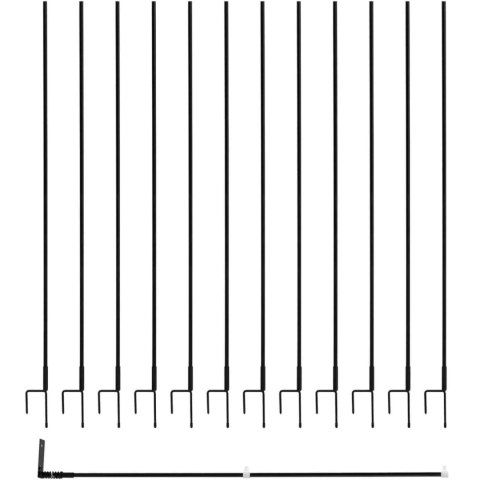Siatka zagroda ogrodzenie ochronne hodowlane dla kur drobiu 1.25 x 25 m