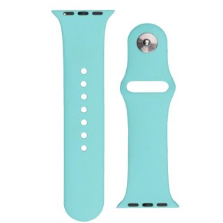 Silikonowy pasek do zegarka Apple Watch Ultra 2-9/SE 42/44/45mm Silicone Strap APS jasnoniebieski