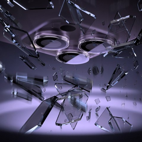 Szkło hartowane ochronne na aparat do iPhone 14 Pro / 14 Pro Max + zestaw montażowy