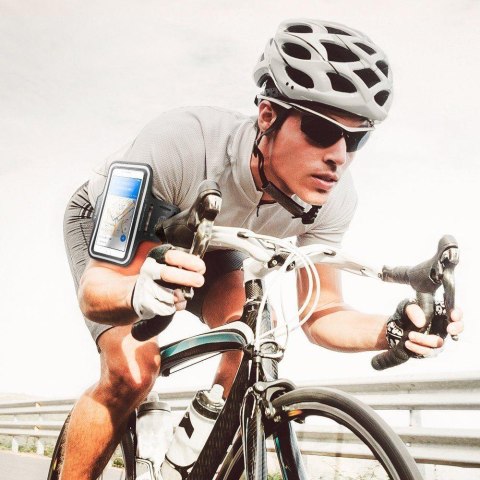 Opaska sportowa na ramię na telefon Armband A700 do 6.9'' czarny