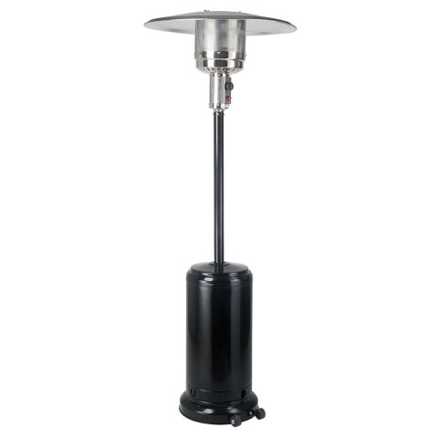 Lampa grzewcza gazowa parasol grzewczy ETNA CZARNA na gaz PB LPG