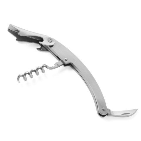 Otwieracz barmański kelnerski do butelek wina 3 funkcje - Hendi 597200