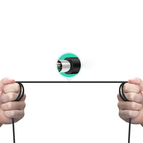 Kabel przewód do drukarki skaneru faxu USB-C - USB-B 1m czarny