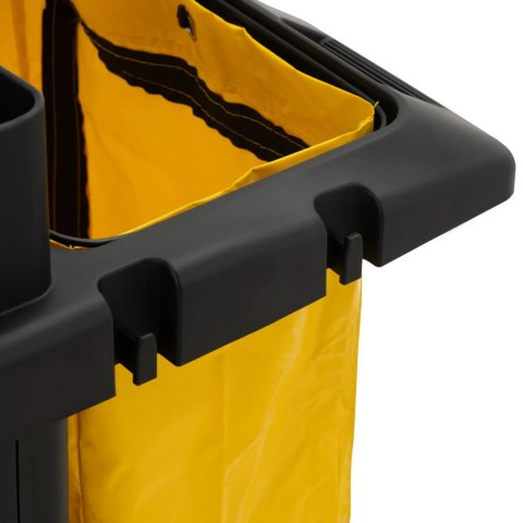 Wózek hotelowy serwisowy do sprzątania na klucz 2 worki 162 x 60 x 127 cm