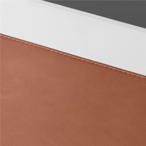 Podkładka mata na biurko pod myszkę laptop antypoślizgowa gamingowa 90x40cm brązowa